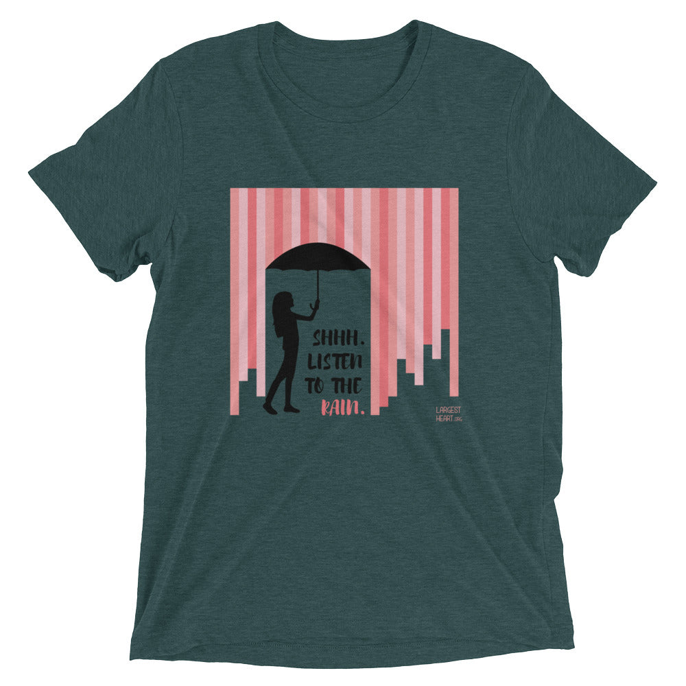 Triblend Short Sleeve T-shirt - Rain