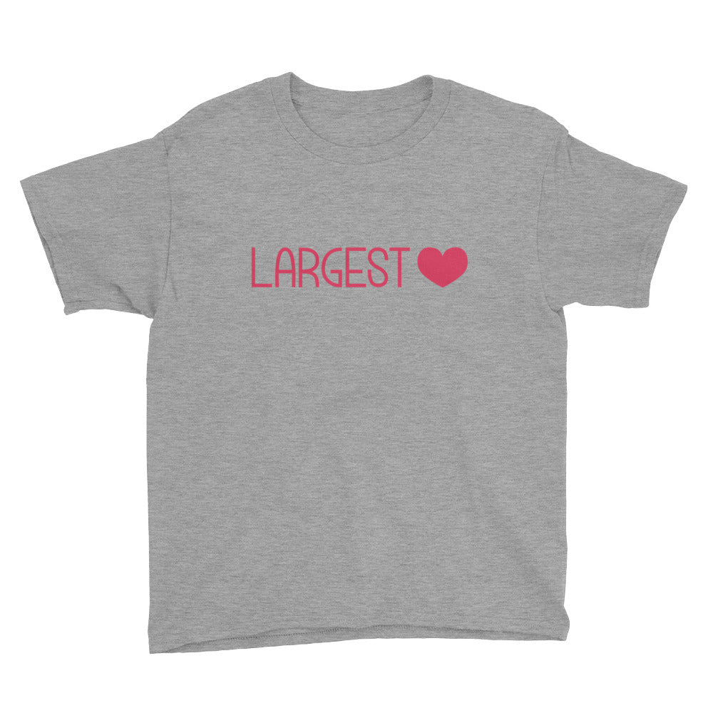 Youth Short Sleeve T-Shirt - Largest Heart