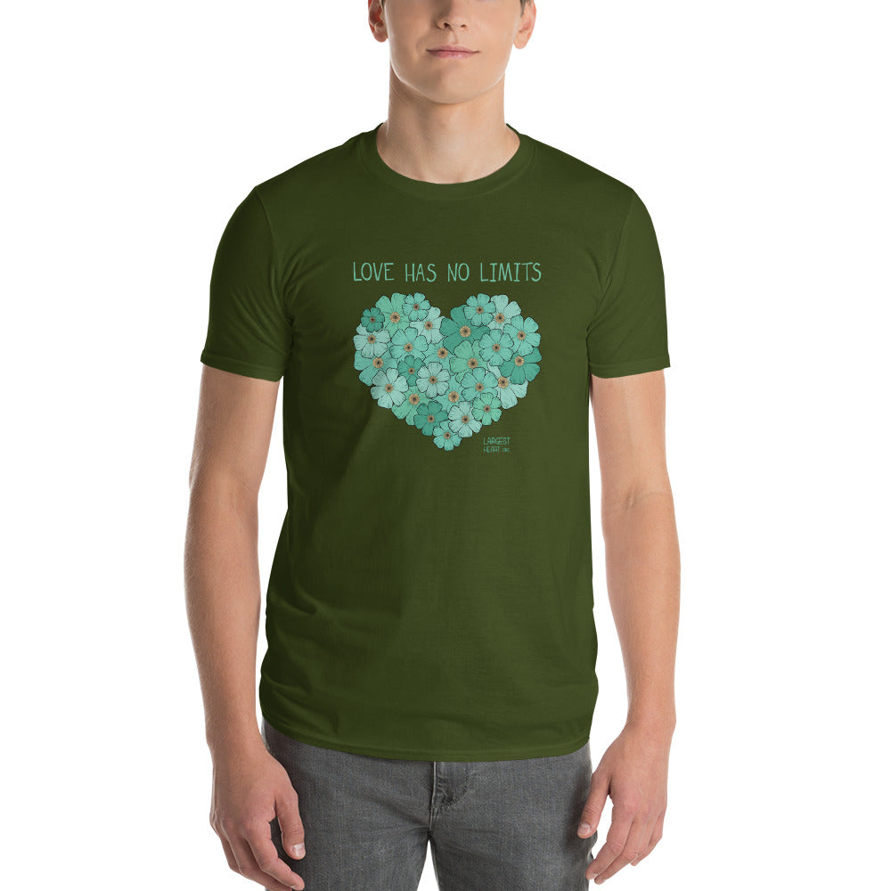 Men's Short Sleeve T-Shirt - Flower