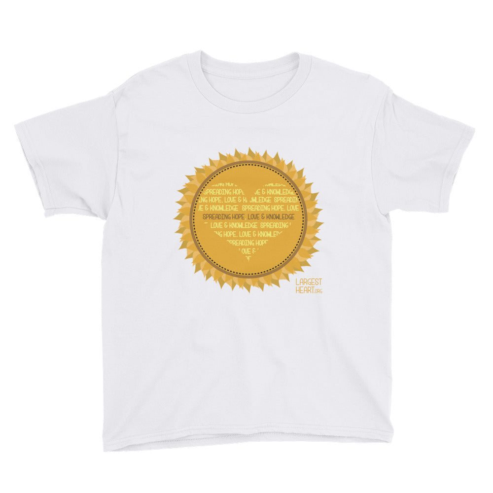 Youth Short Sleeve T-Shirt - Sunflower