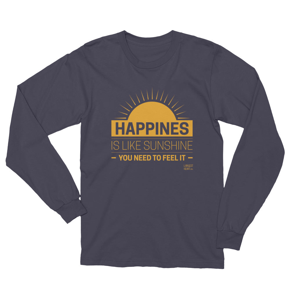 Long Sleeve T-Shirt - Happiness