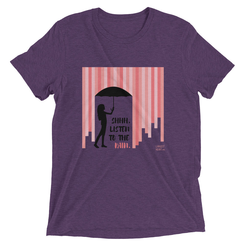 Triblend Short Sleeve T-shirt - Rain