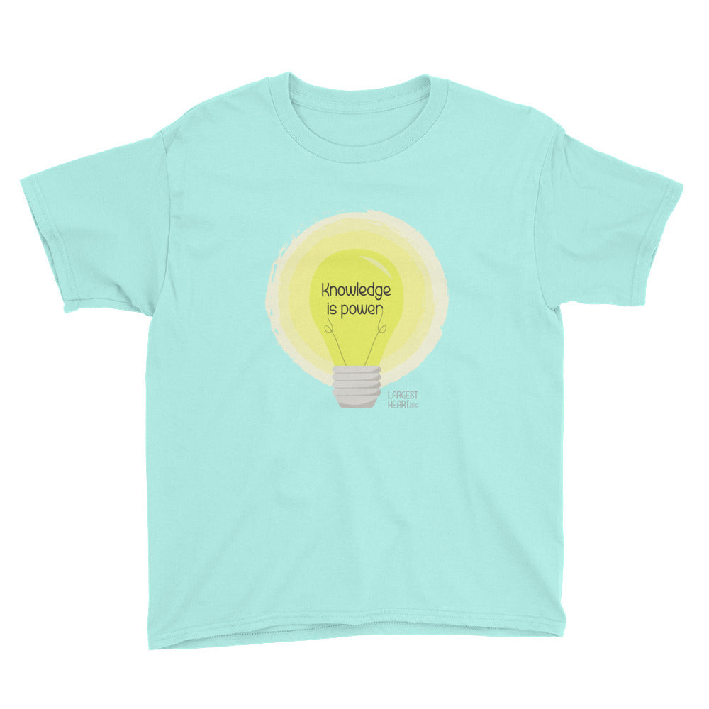 Youth Short Sleeve T-Shirt - Knowledge is Power