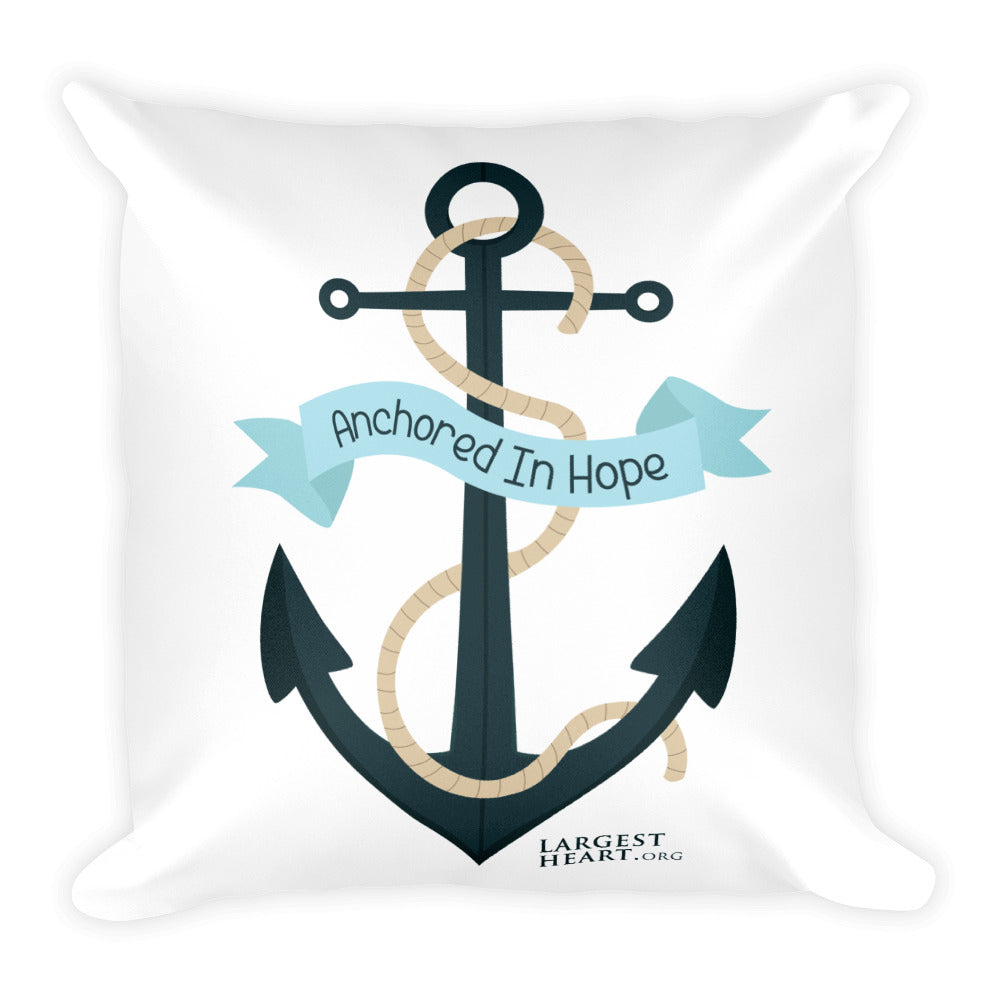 Square Pillow - Anchored