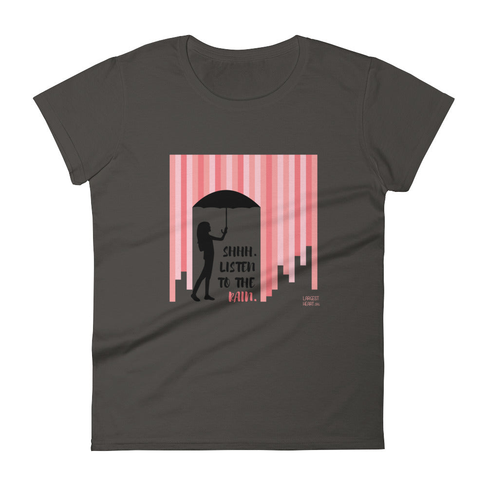 Women's Short Sleeve T-shirt - Rain