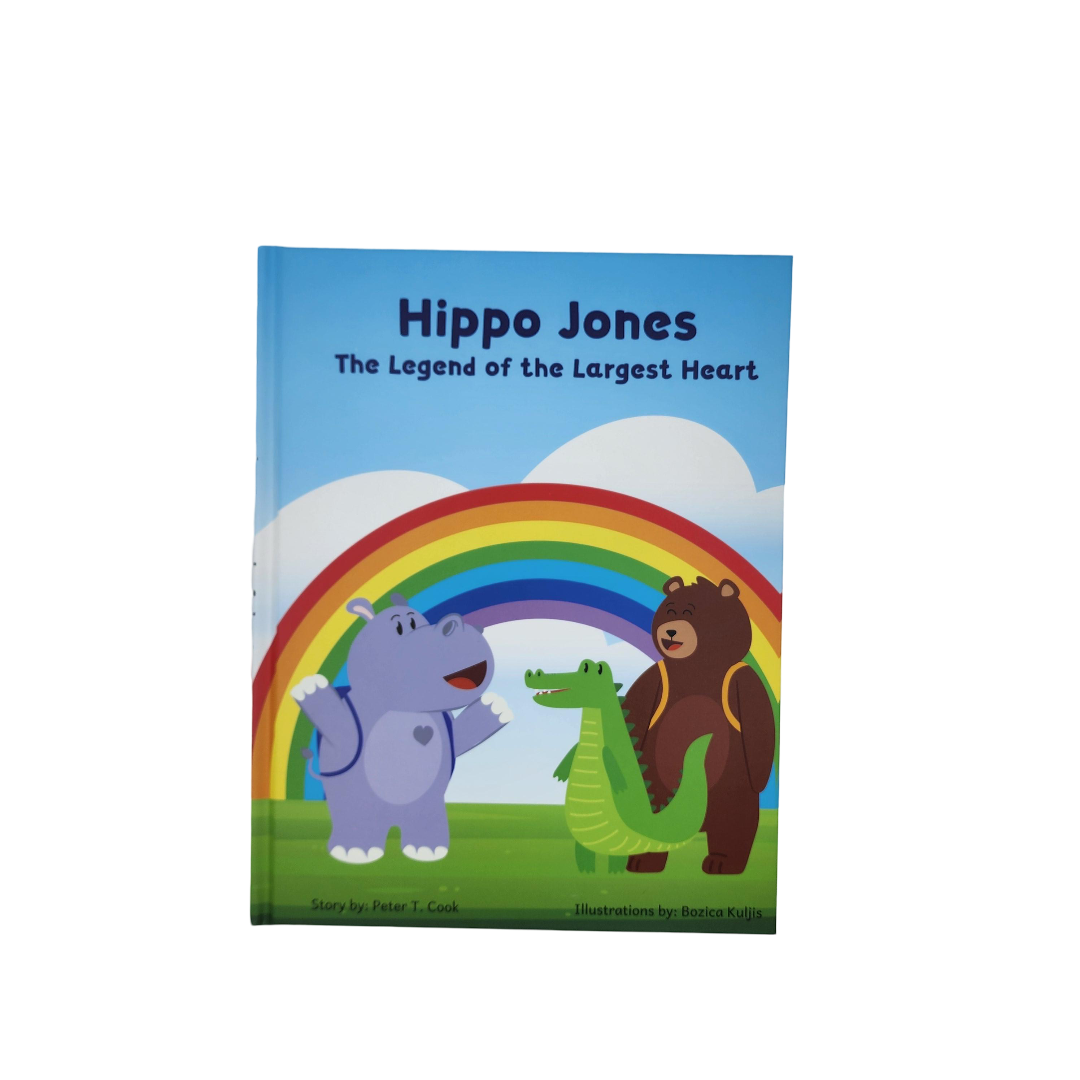 Hippo Jones Legend of the Largest Heart - LIMITED EDITION (Hard Cover)