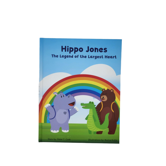 Hippo Jones Legend of the Largest Heart - LIMITED EDITION (Hard Cover)