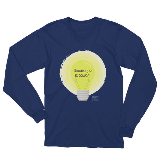 Long Sleeve T-Shirt - Knowledge is Power