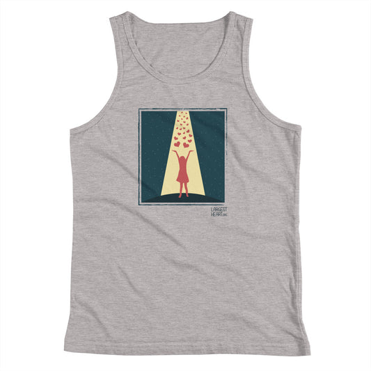 Youth Tank Top - Hearts from Heaven