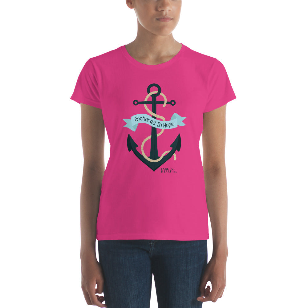 Women's Short Sleeve T-shirt - Anchored