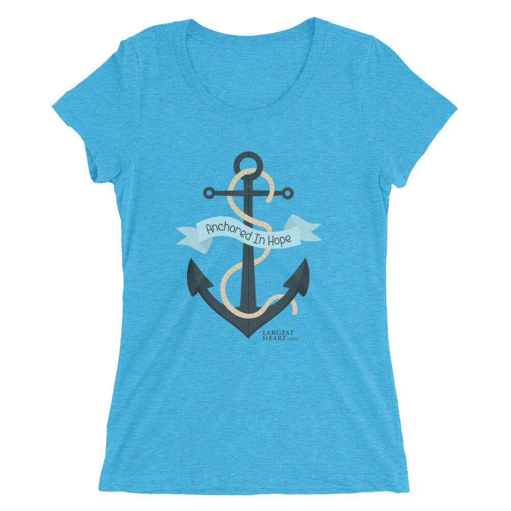 Ladies' short sleeve t-shirt - Anchored