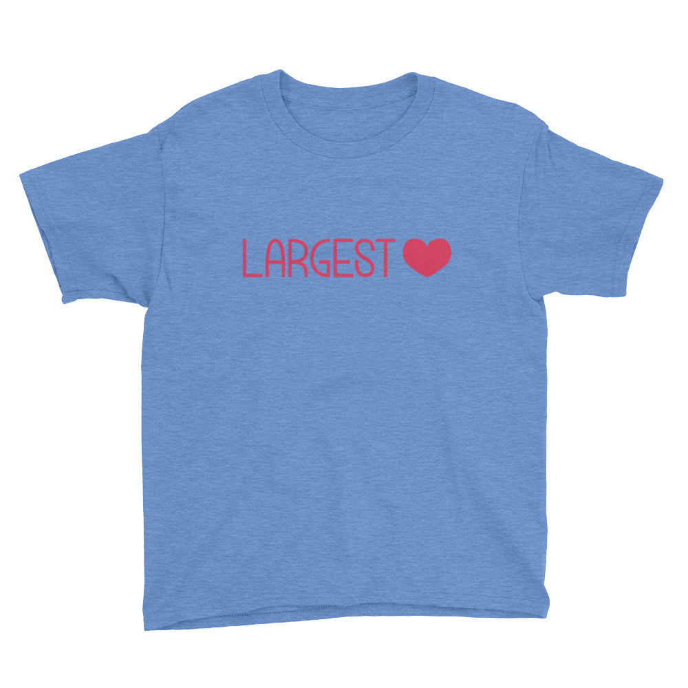Youth Short Sleeve T-Shirt - Largest Heart