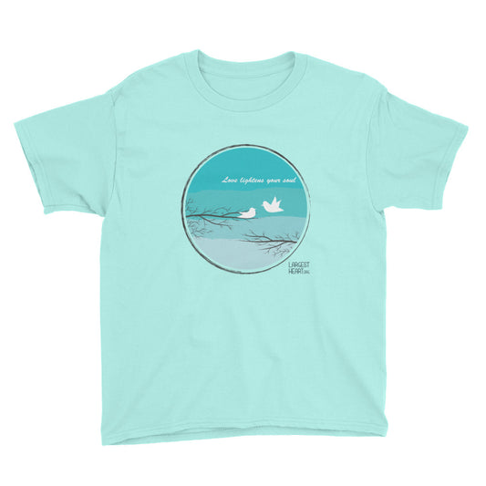 Youth Short Sleeve T-Shirt - Love Lightness the Soul