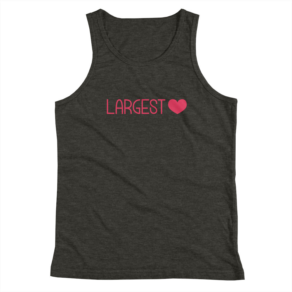 Youth Tank Top - Largest Heart