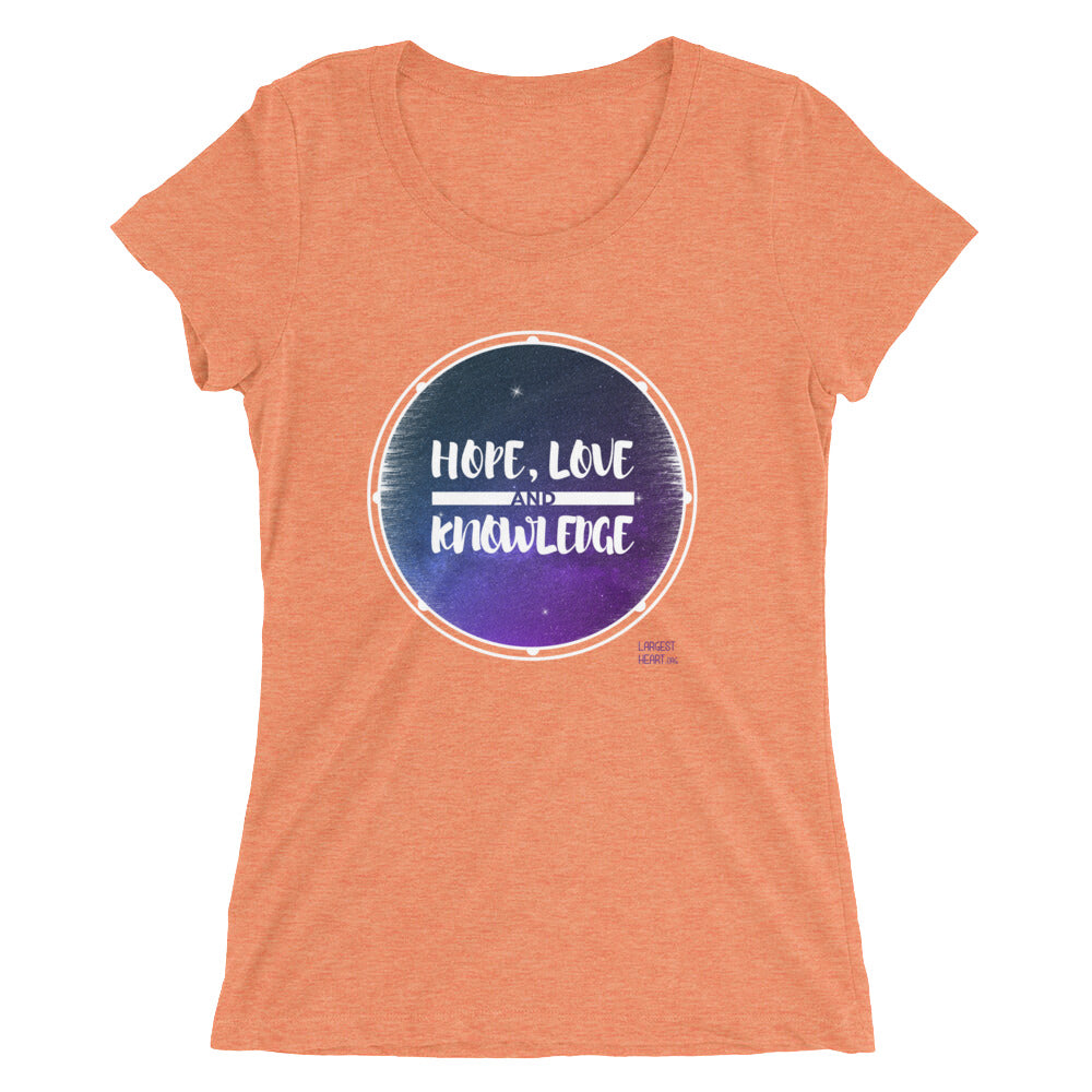 Ladies' short sleeve t-shirt - HLK Space
