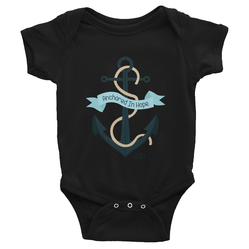 Infant Bodysuit - Anchored in Hope