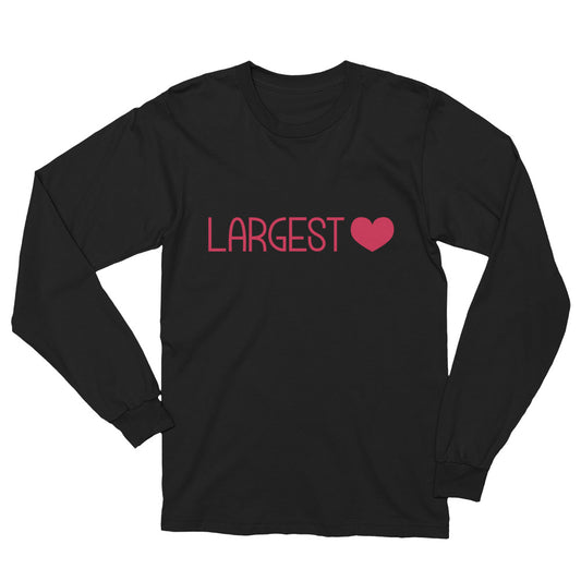 Long Sleeve T-Shirt - Largest Heart