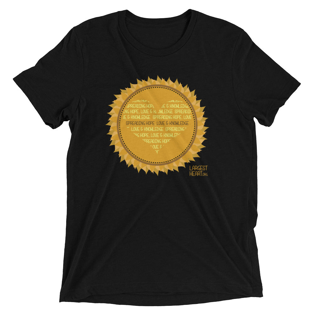 Triblend Short Sleeve T-shirt - Sunflower