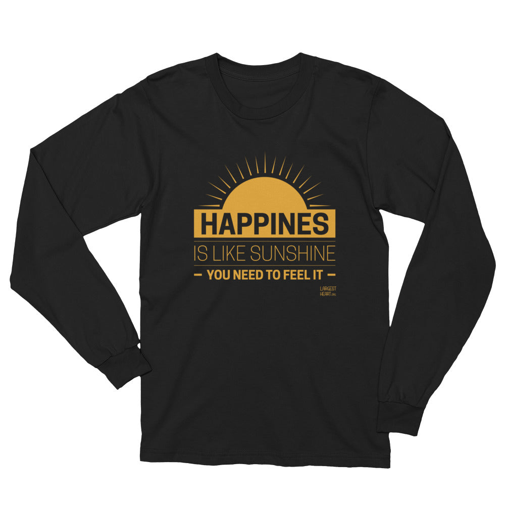 Long Sleeve T-Shirt - Happiness
