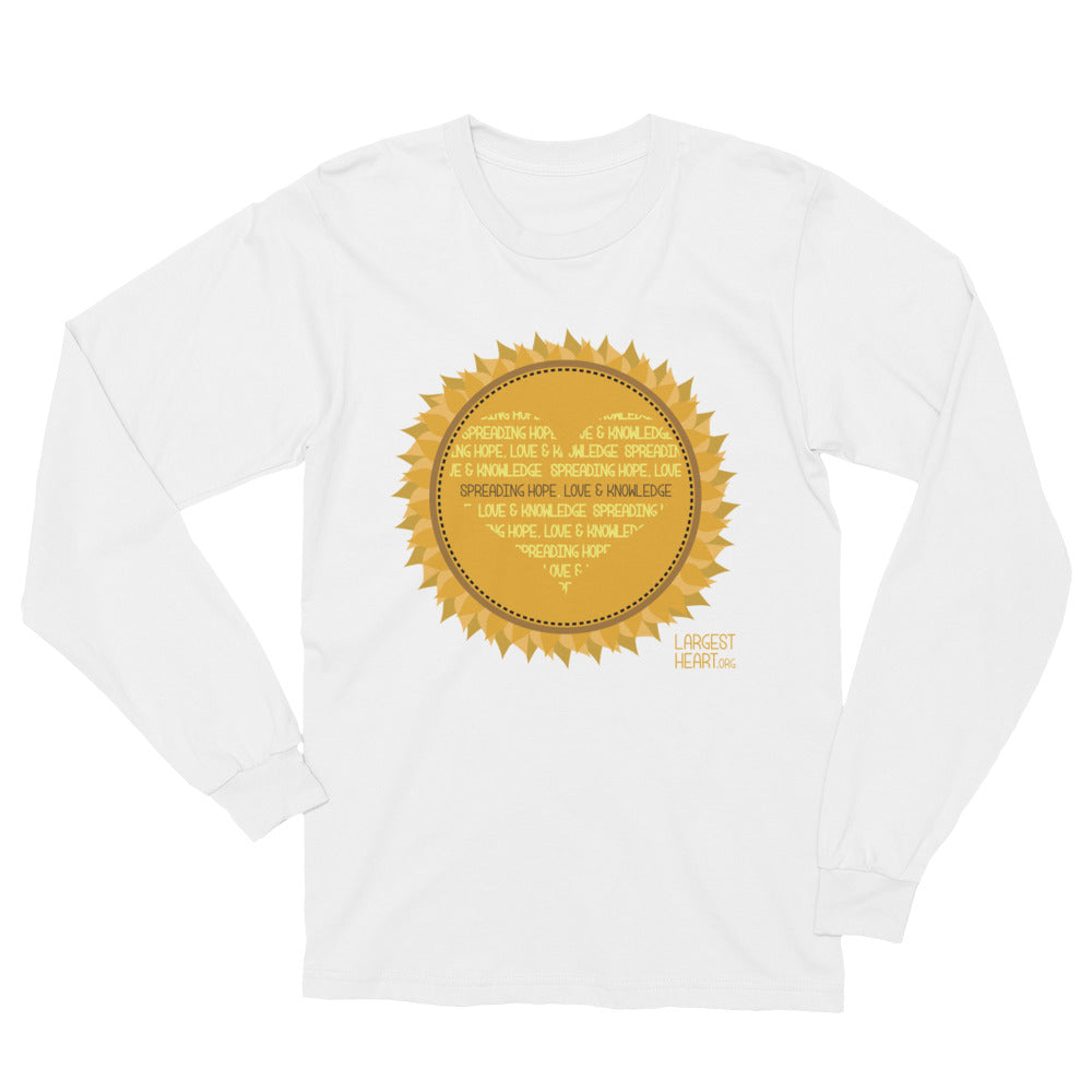 Long Sleeve T-Shirt - Sunflower