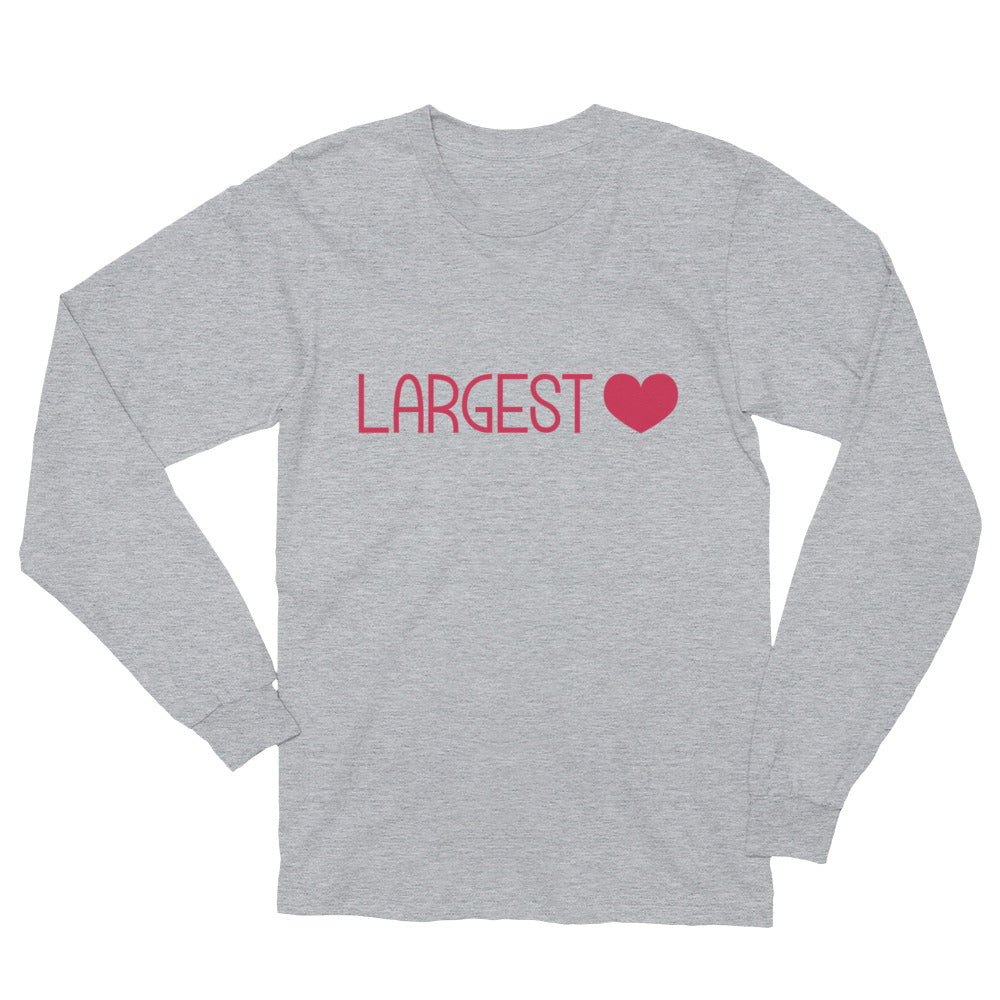 Long Sleeve T-Shirt - Largest Heart