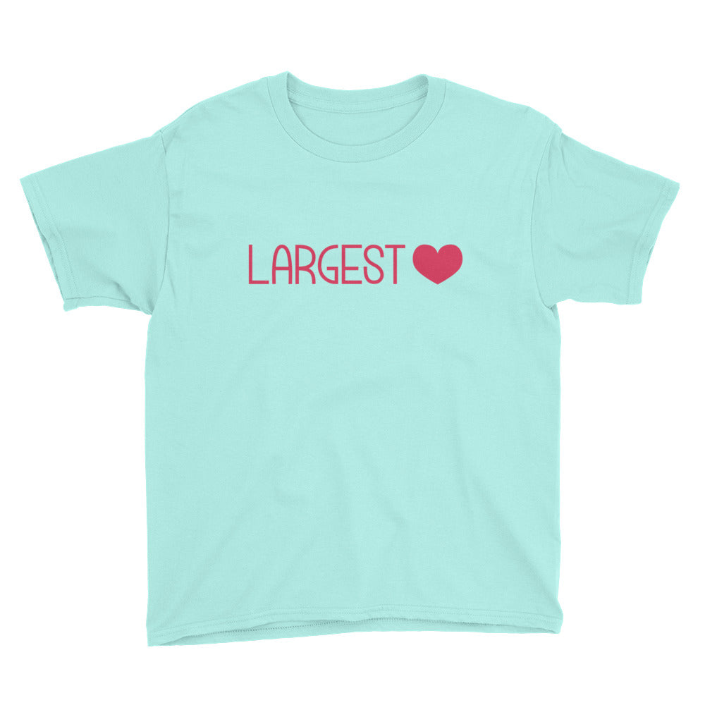 Youth Short Sleeve T-Shirt - Largest Heart