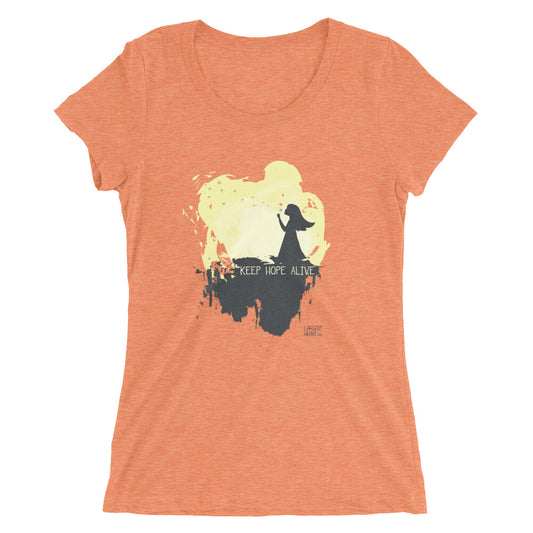 Ladies' short sleeve t-shirt - Keep Hope Alive