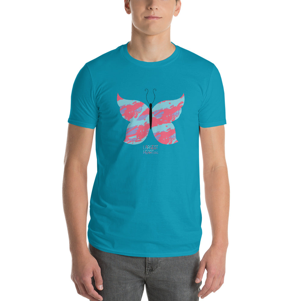 Men's Short Sleeve T-Shirt - Butterfly
