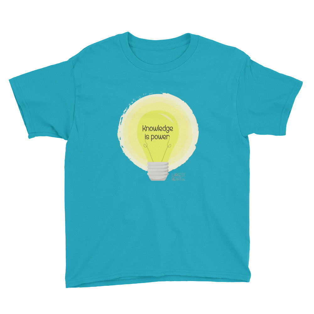 Youth Short Sleeve T-Shirt - Knowledge is Power
